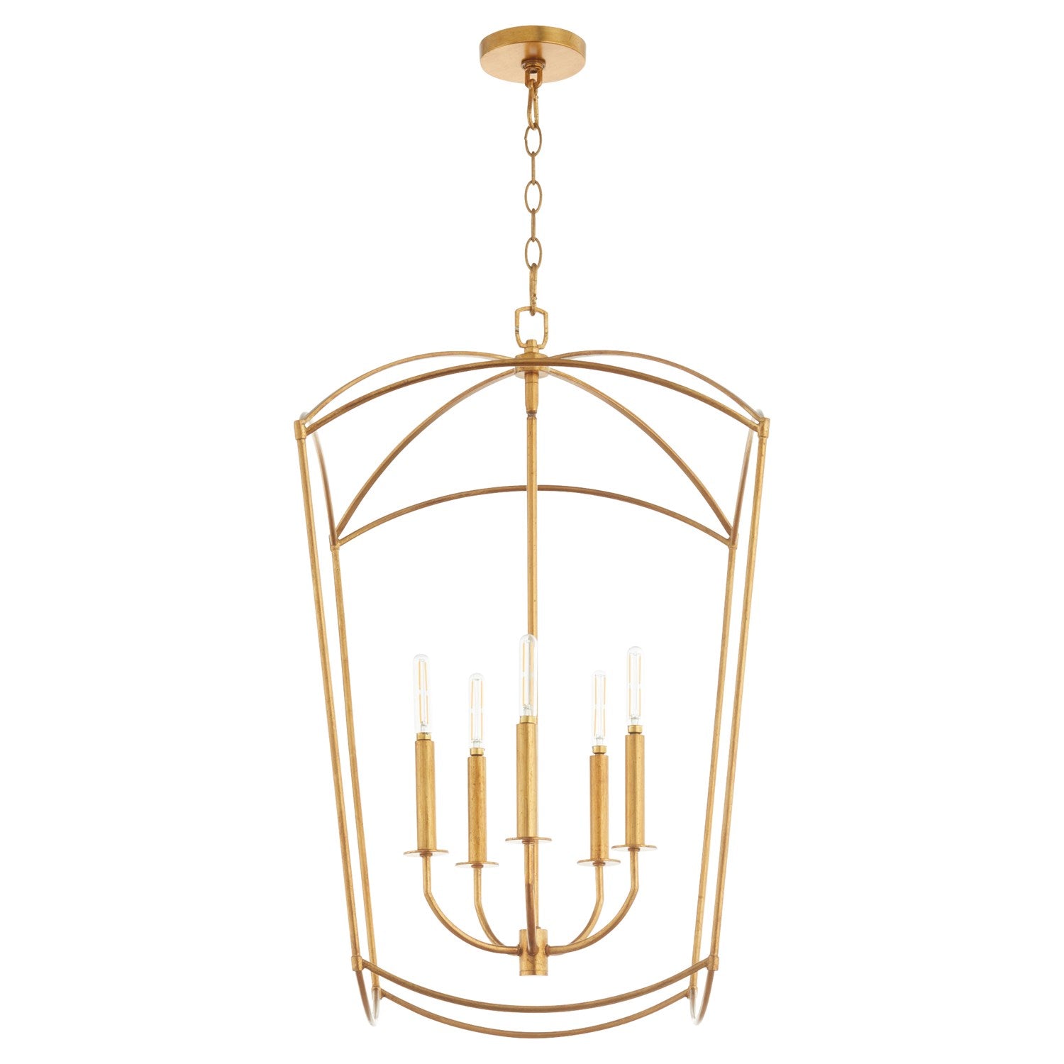 Mantle 5Lt Entry - Gold Leaf by Quorum