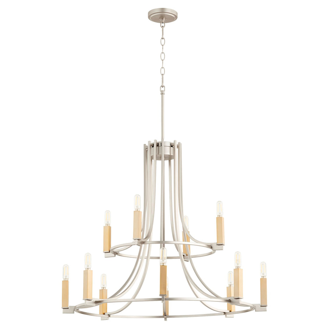 Olympus 12Lt Chand - Satin Nickel