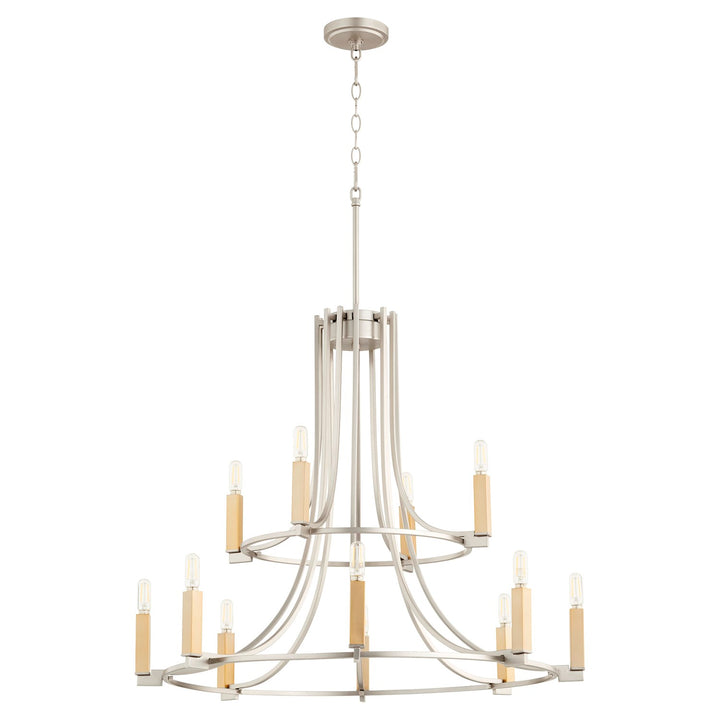 Olympus 12Lt Chand - Satin Nickel