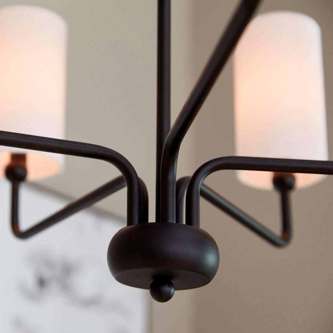 Charlotte 5Lt Chand - Matte Black