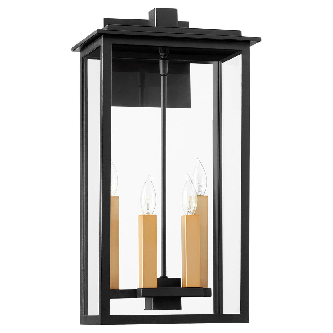 Westerly 4Lt Lantern - Textured Black
