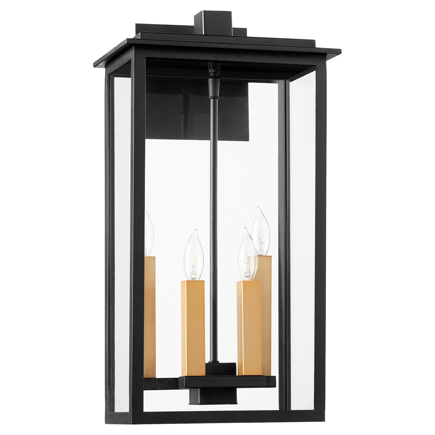 Westerly 4Lt Lantern - Textured Black