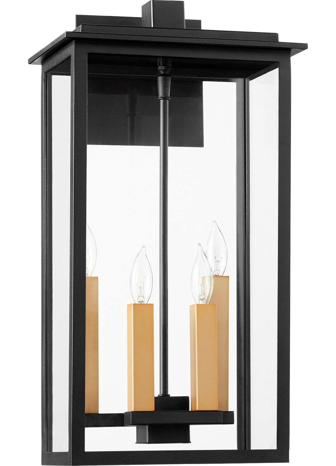 Westerly 4Lt Lantern - Textured Black