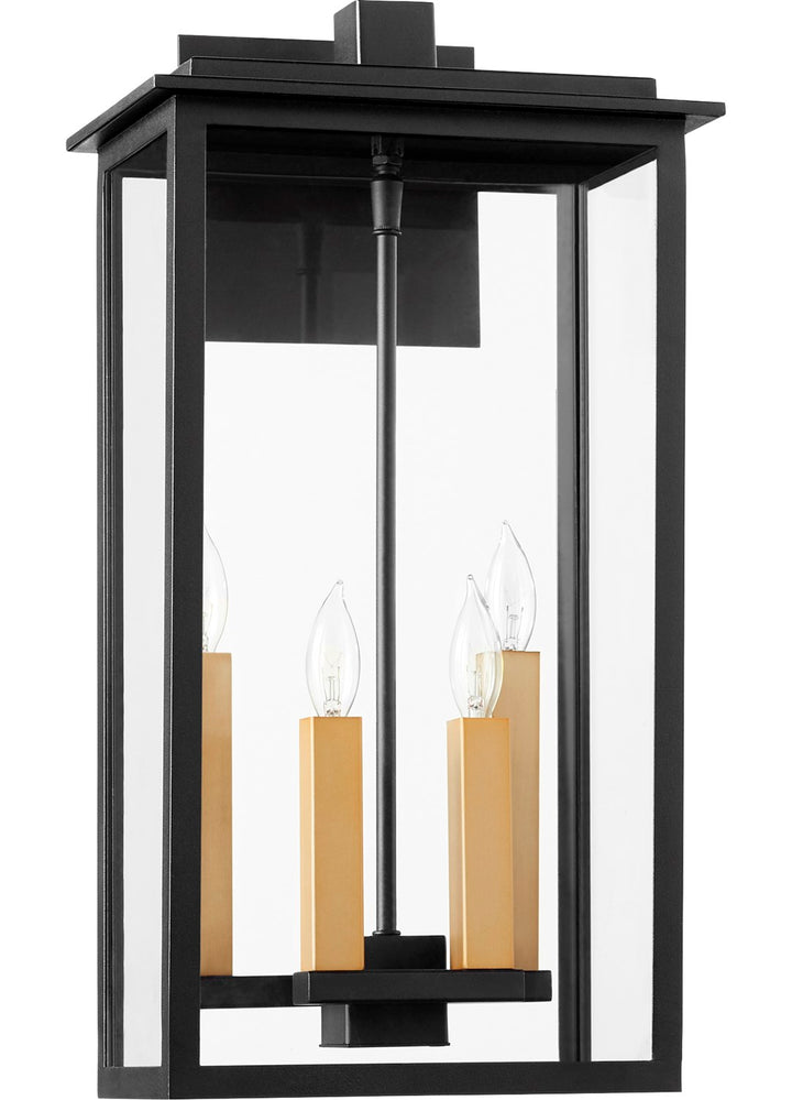 Westerly 4Lt Lantern - Textured Black