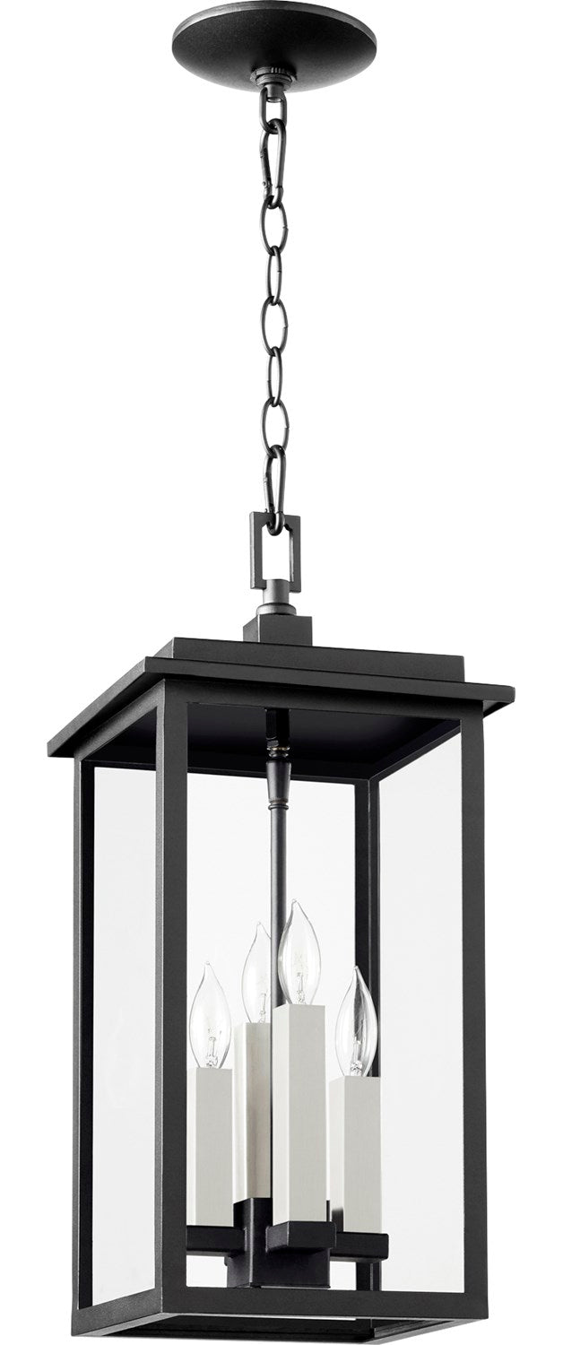 Westerly 4Lt Pendantd - Textured Black
