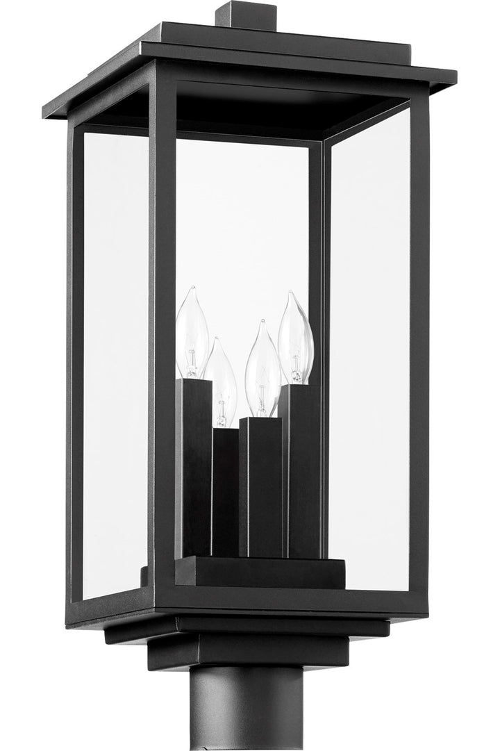 Westerly 4Lt Post - Textured Black by Quorum