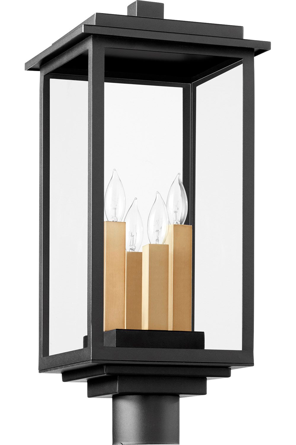 Westerly 4Lt Post - Textured Black