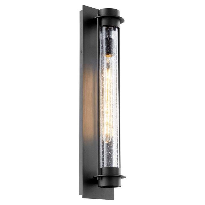 Roope 24" Lantern - Textured Black
