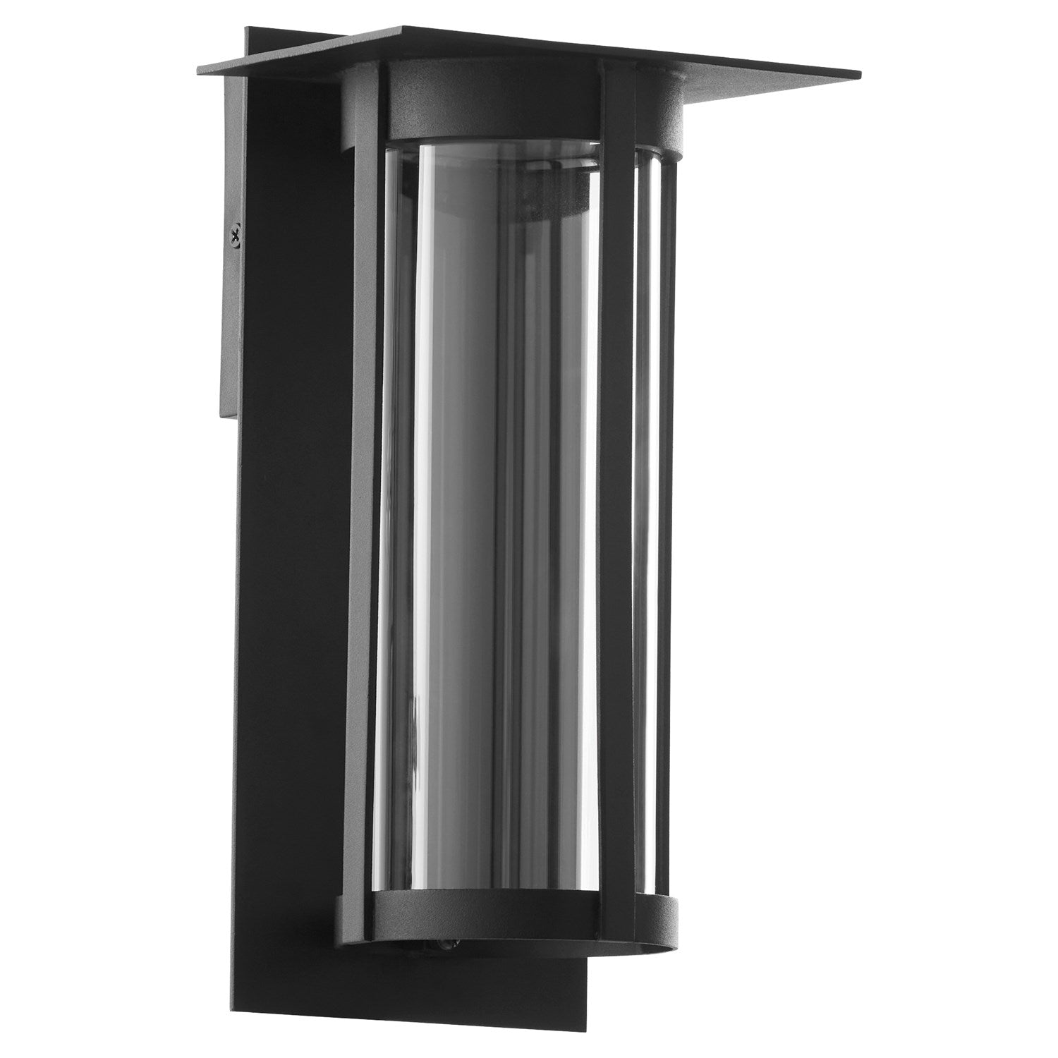 Abram 12" Lantern - Textured Black by Quorum