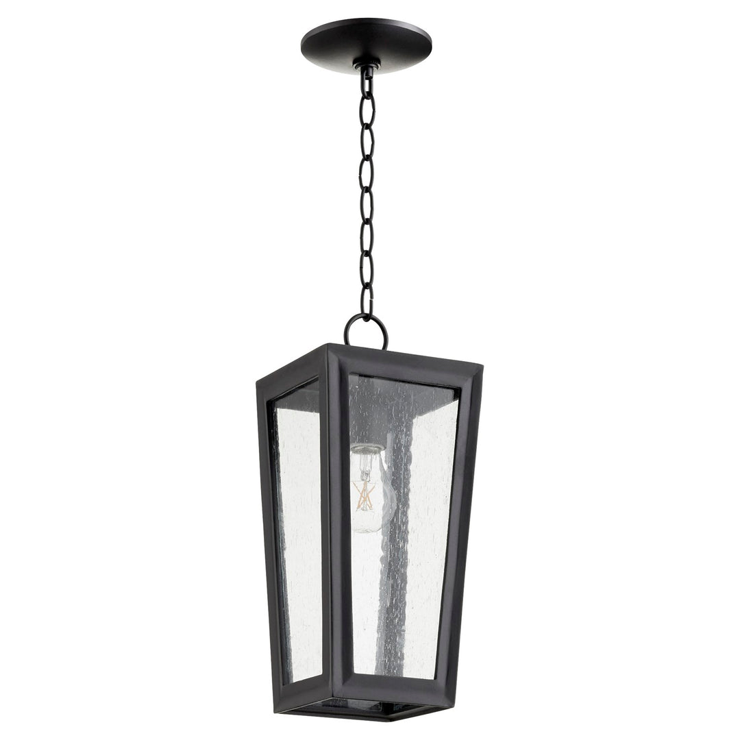 Bravo 6.5" Pendantd - Textured Black by Quorum