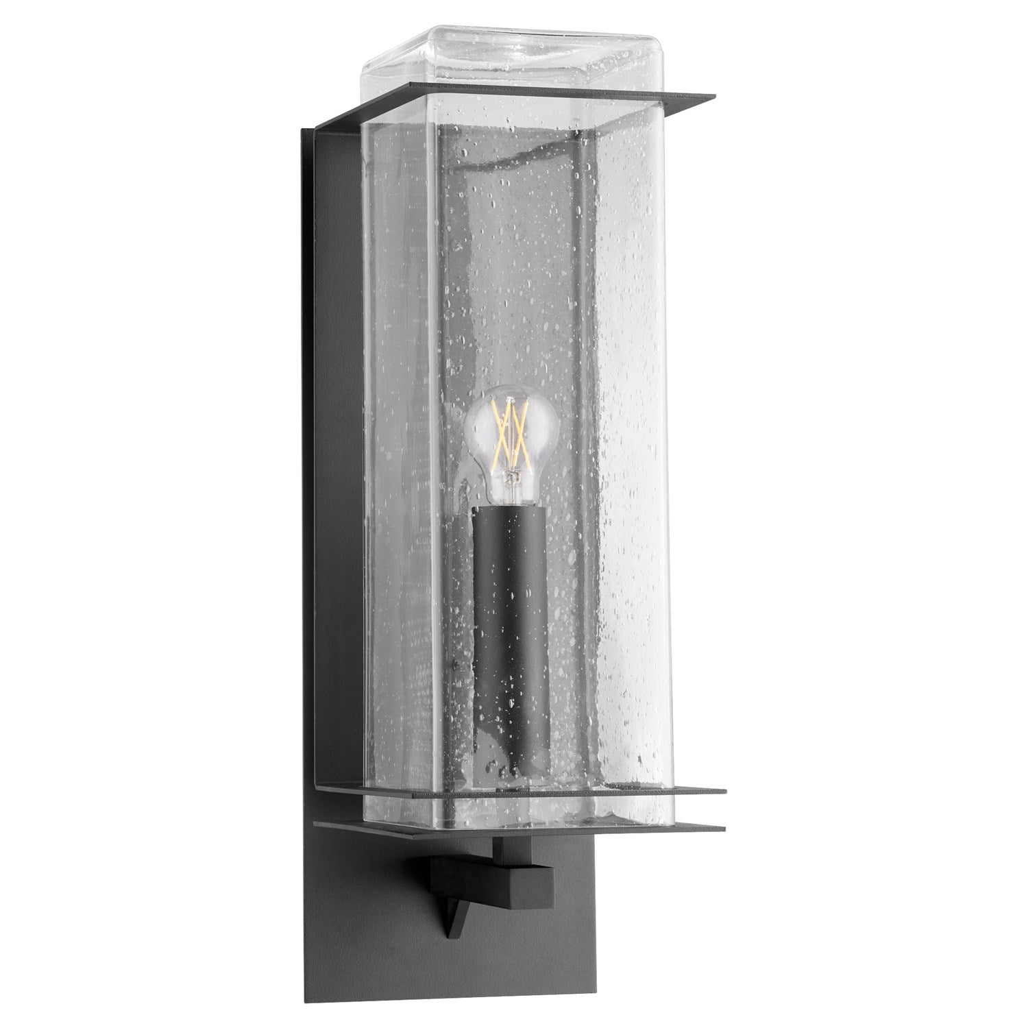 Balboa 8" Wall Lantern - Textured Black by Quorum