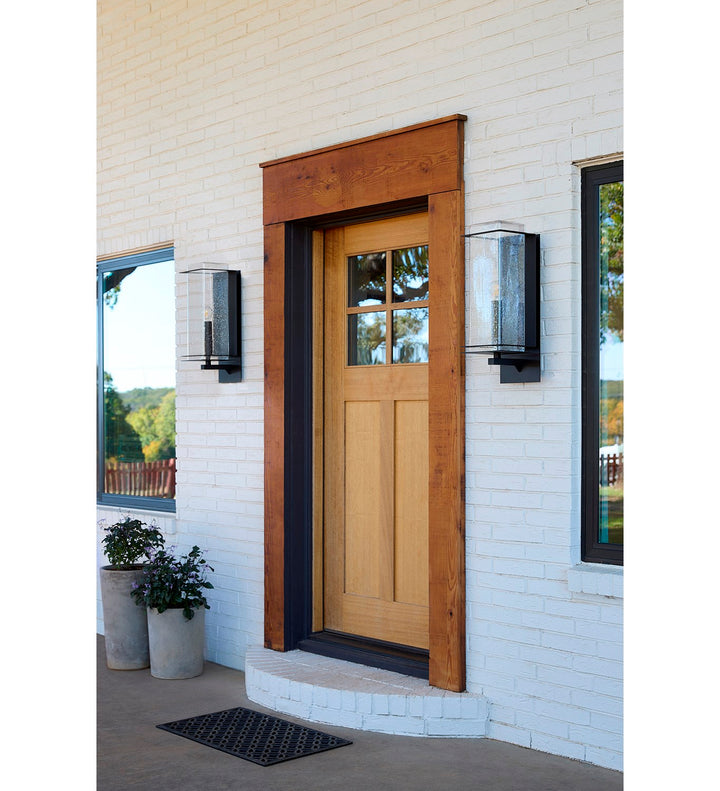 Balboa 8" Wall Lantern - Textured Black