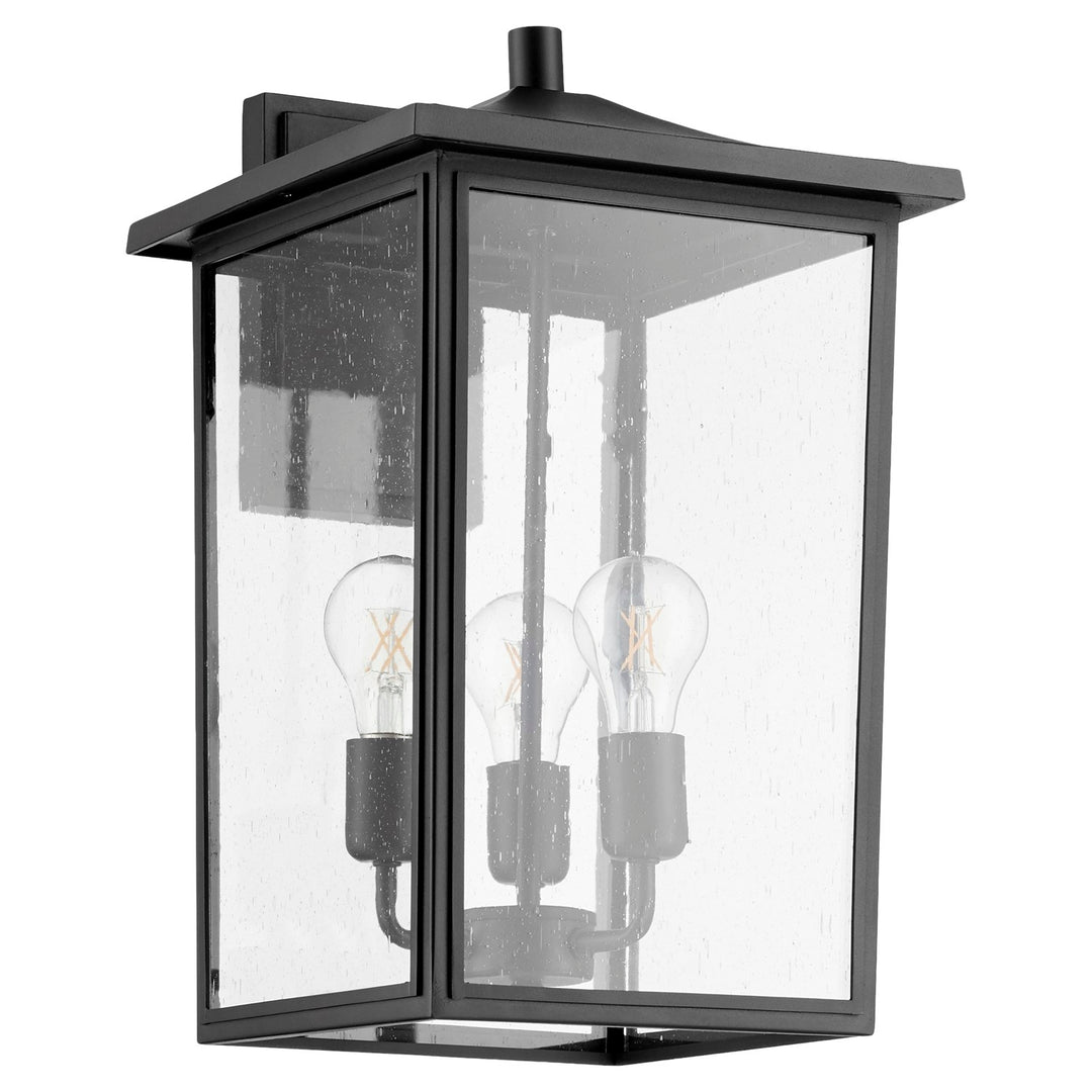 Riverside 11" Lantern - Textured Black by Quorum
