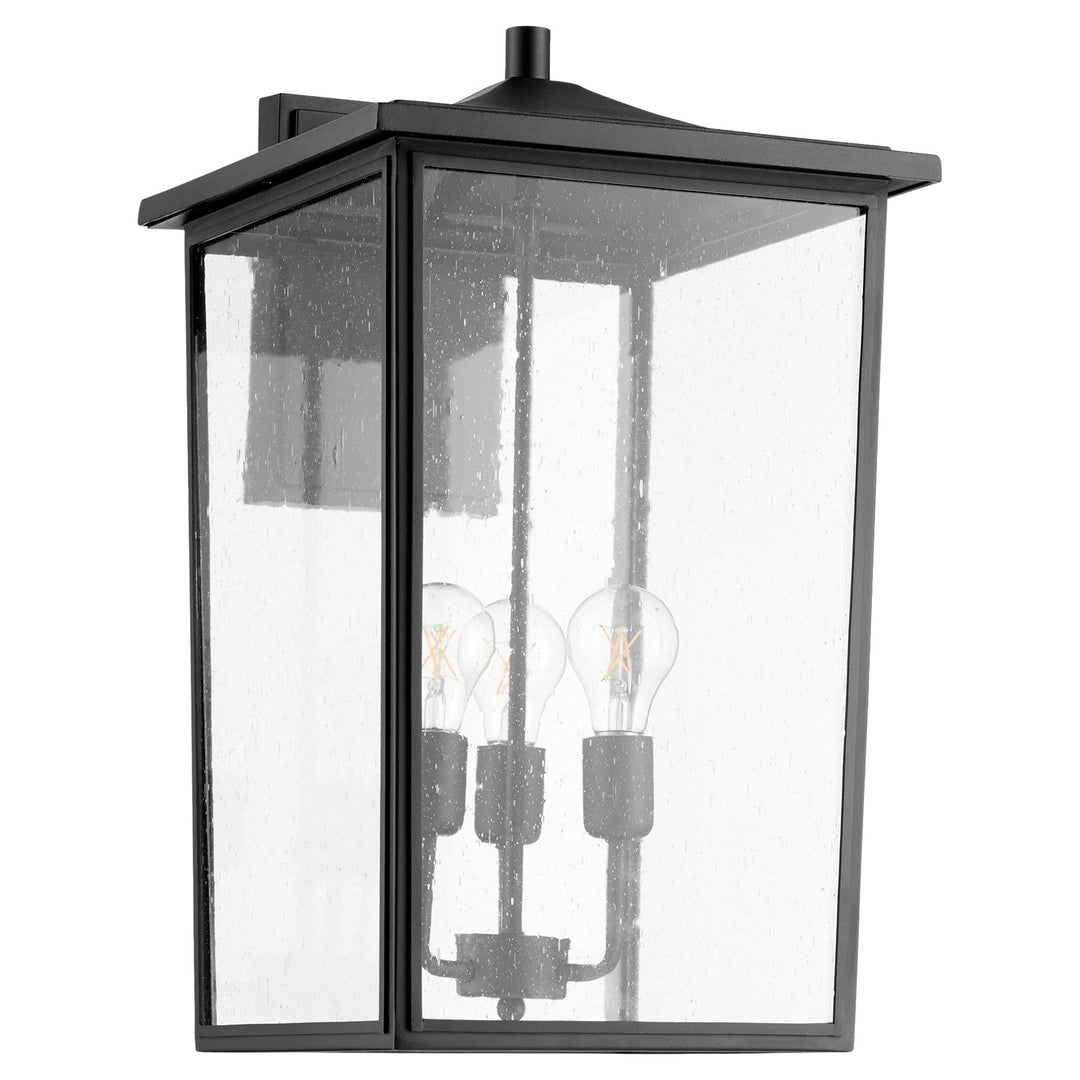 Riverside 13" Lantern - Textured Black by Quorum