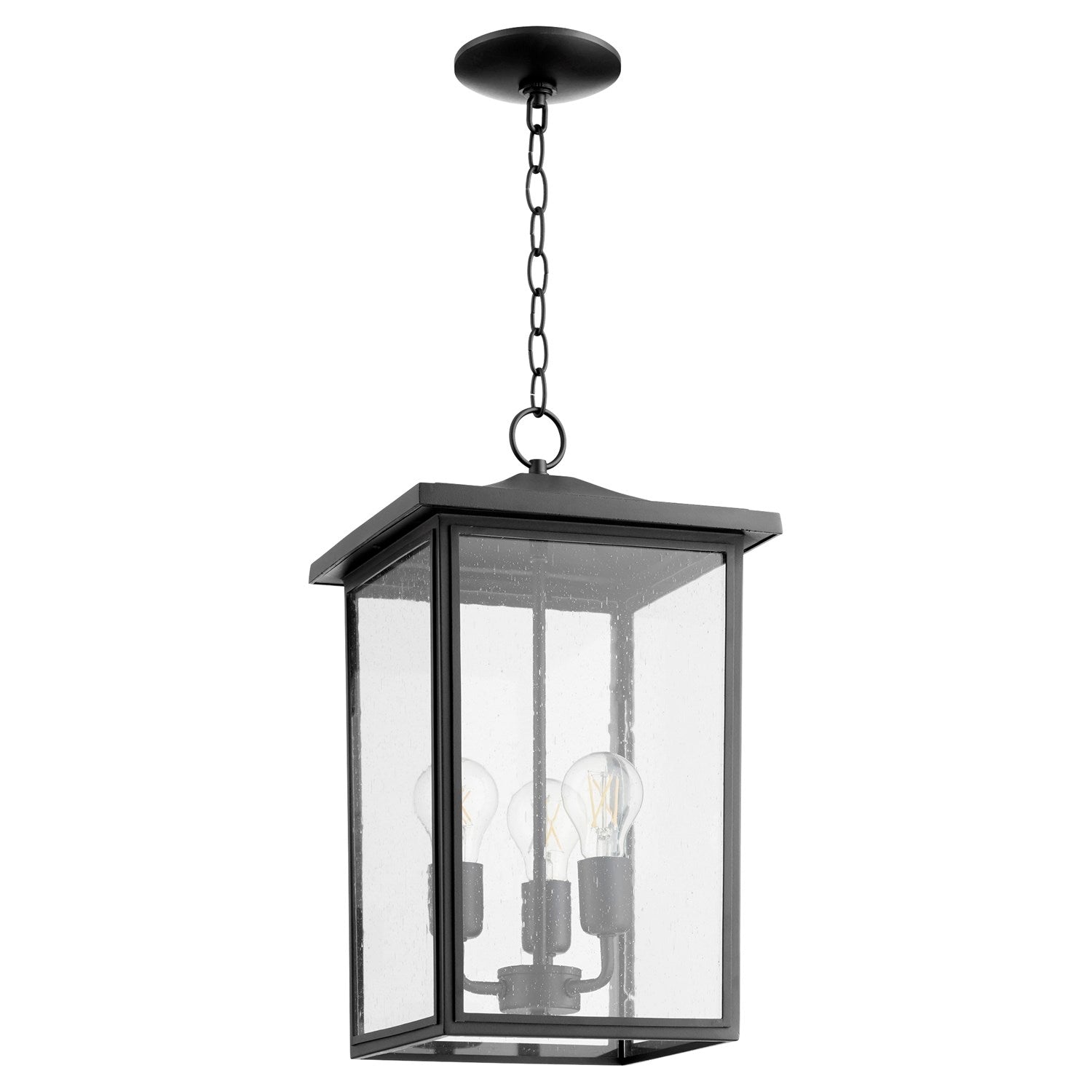 Riverside 11" Pendantd - Textured Black by Quorum