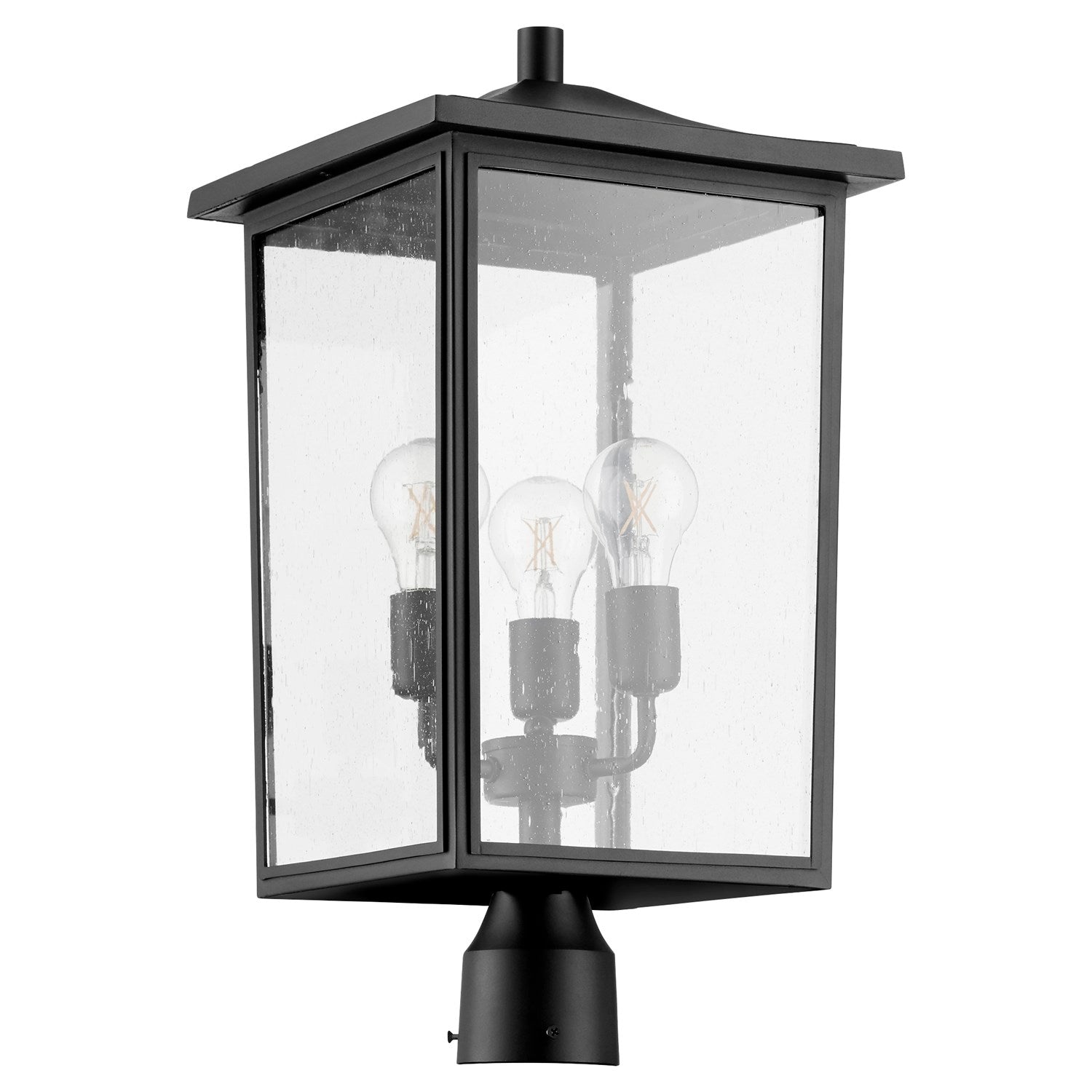 Riverside 11" Post - Textured Black by Quorum