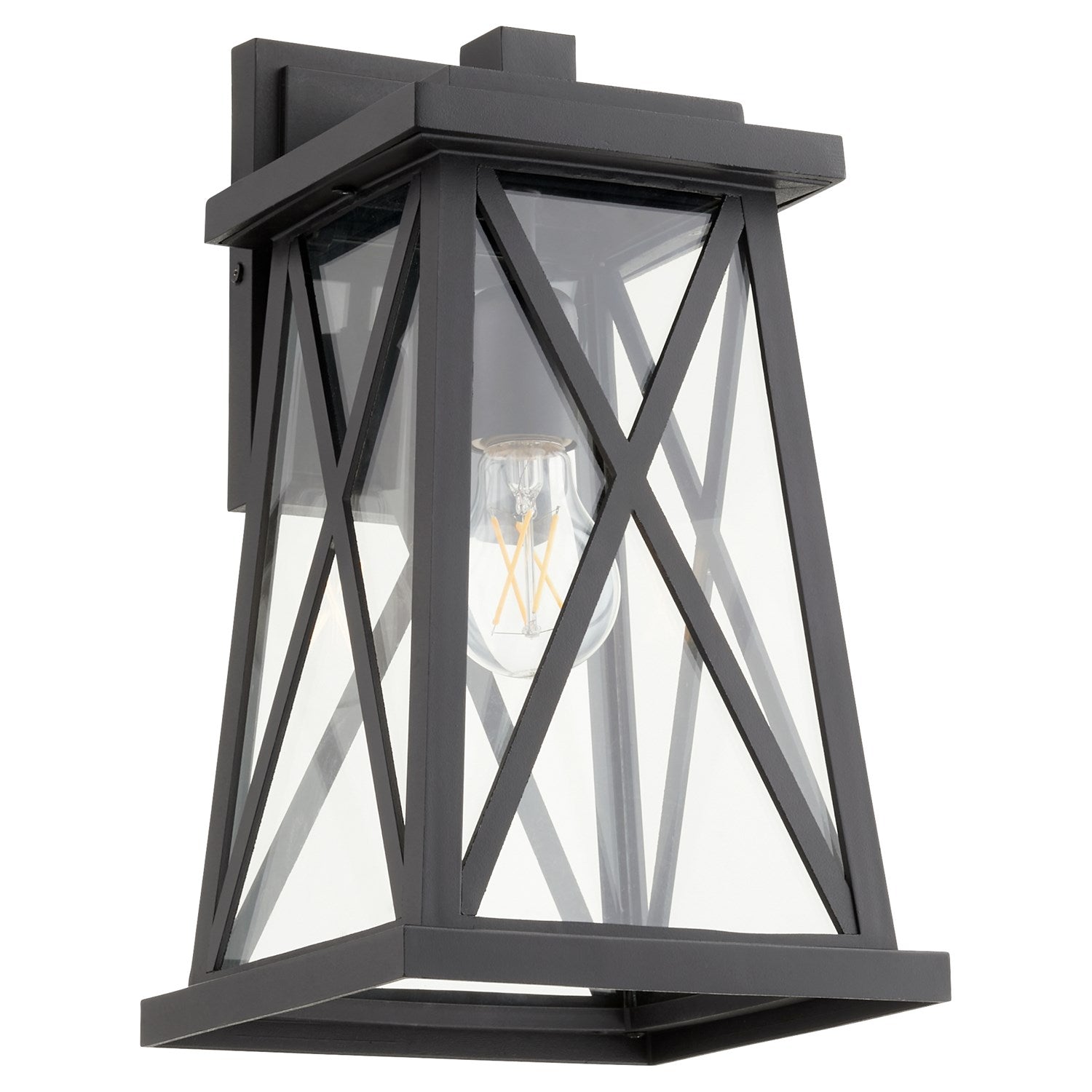 Artesno 14" Lantern - Textured Black by Quorum