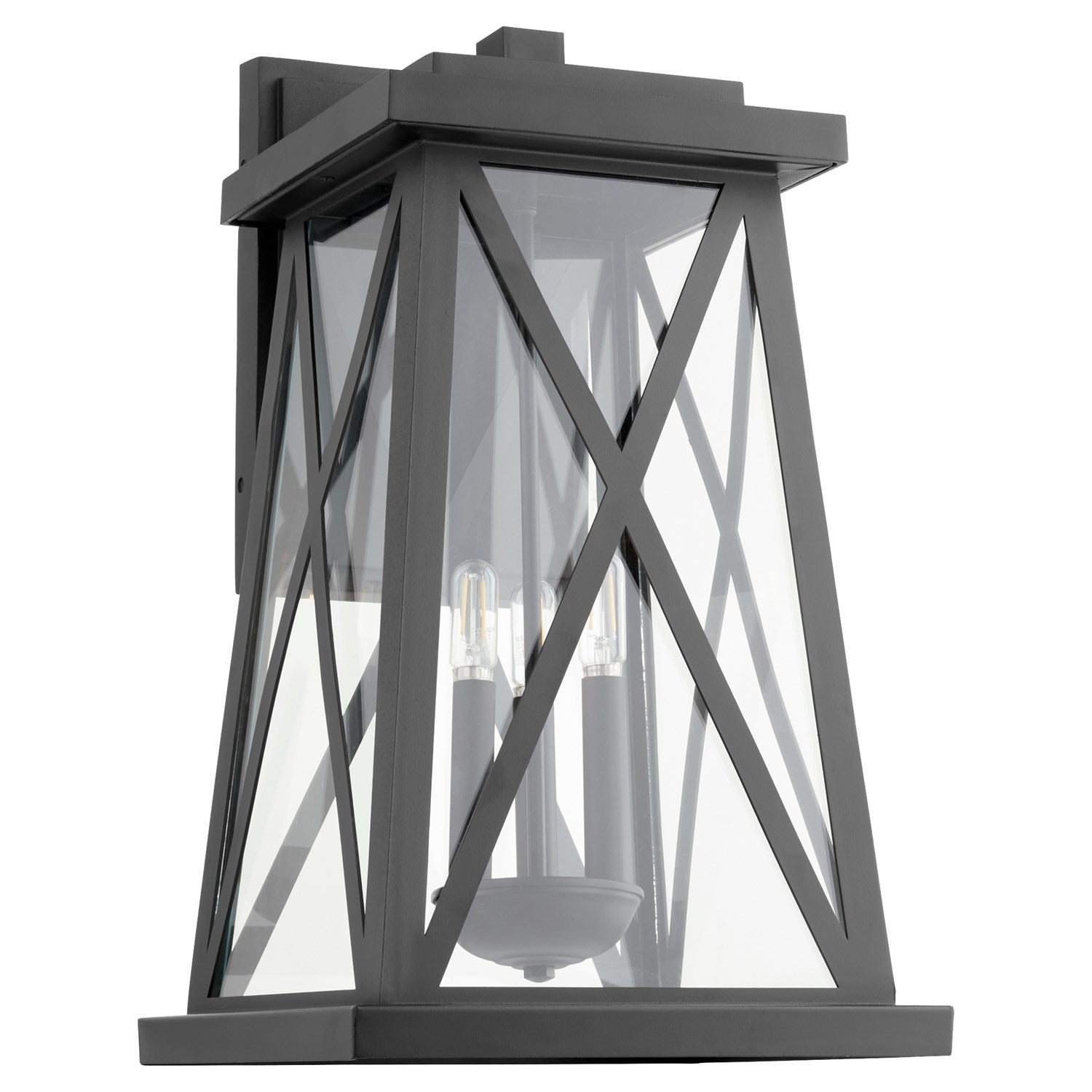 Artesno 22" Lantern - Textured Black by Quorum