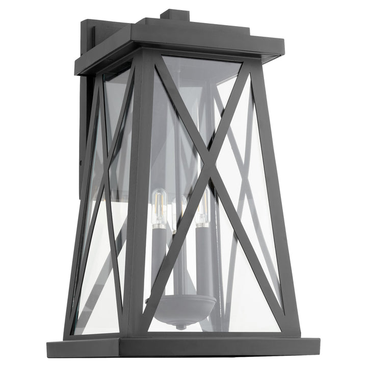 Artesno 22" Lantern - Textured Black by Quorum