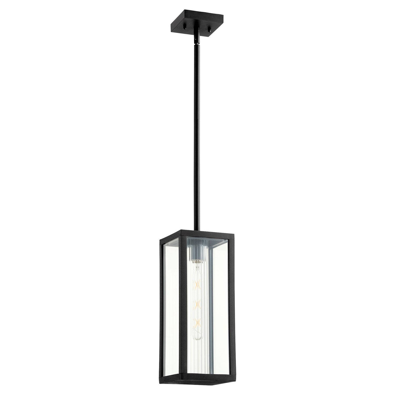Parks 15" Pendantd - Textured Black by Quorum