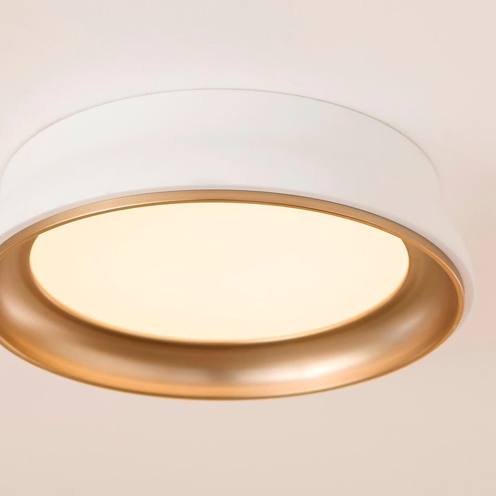 Legend 18" Shade Kit - Studio White/Brushed Brass