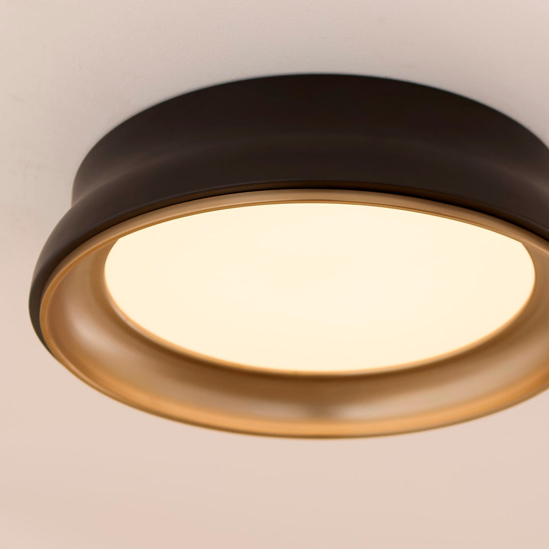 Legend 18" Shade Kit - Matte Black/Brushed Brass