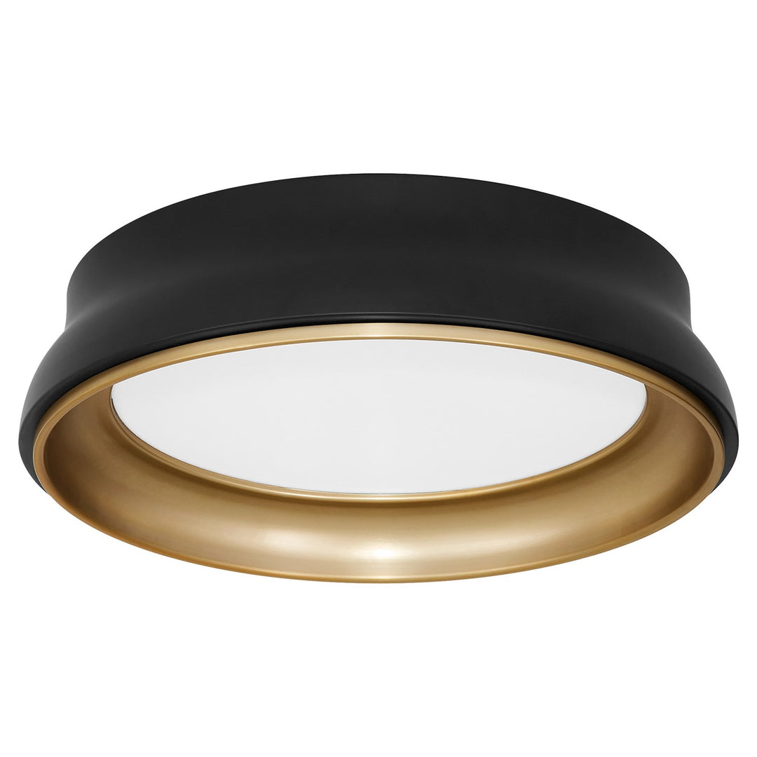 Legend 18" Shade Kit - Matte Black/Brushed Brass