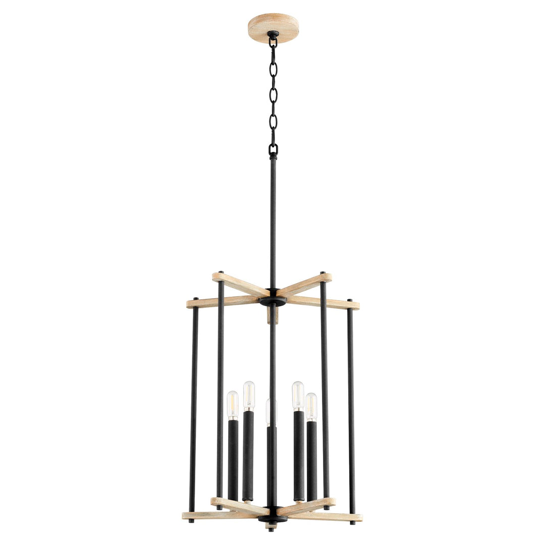 Silva 5Lt Entry - Textured Black/Wo by Quorum