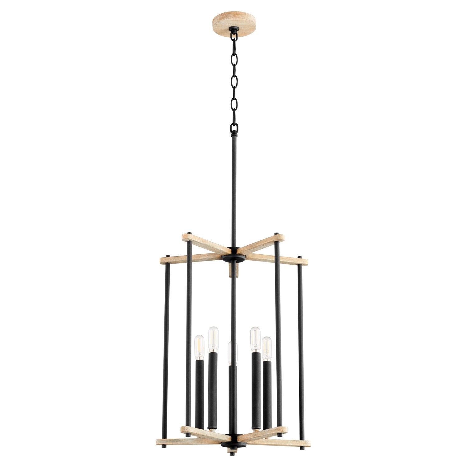 Silva 5Lt Entry - Textured Black/Wo by Quorum
