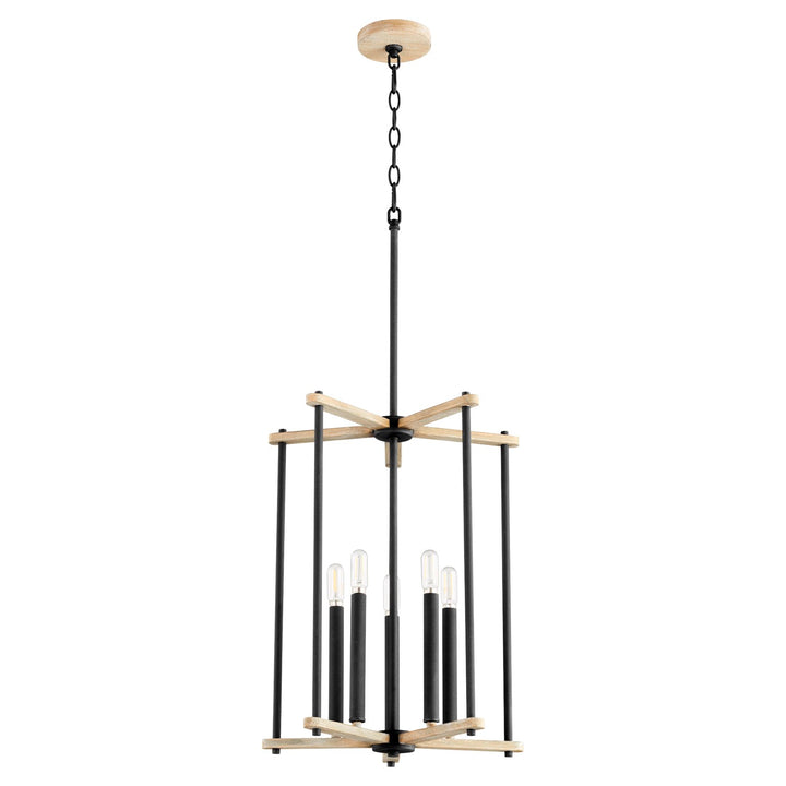 Silva 5Lt Entry - Textured Black/Wo by Quorum