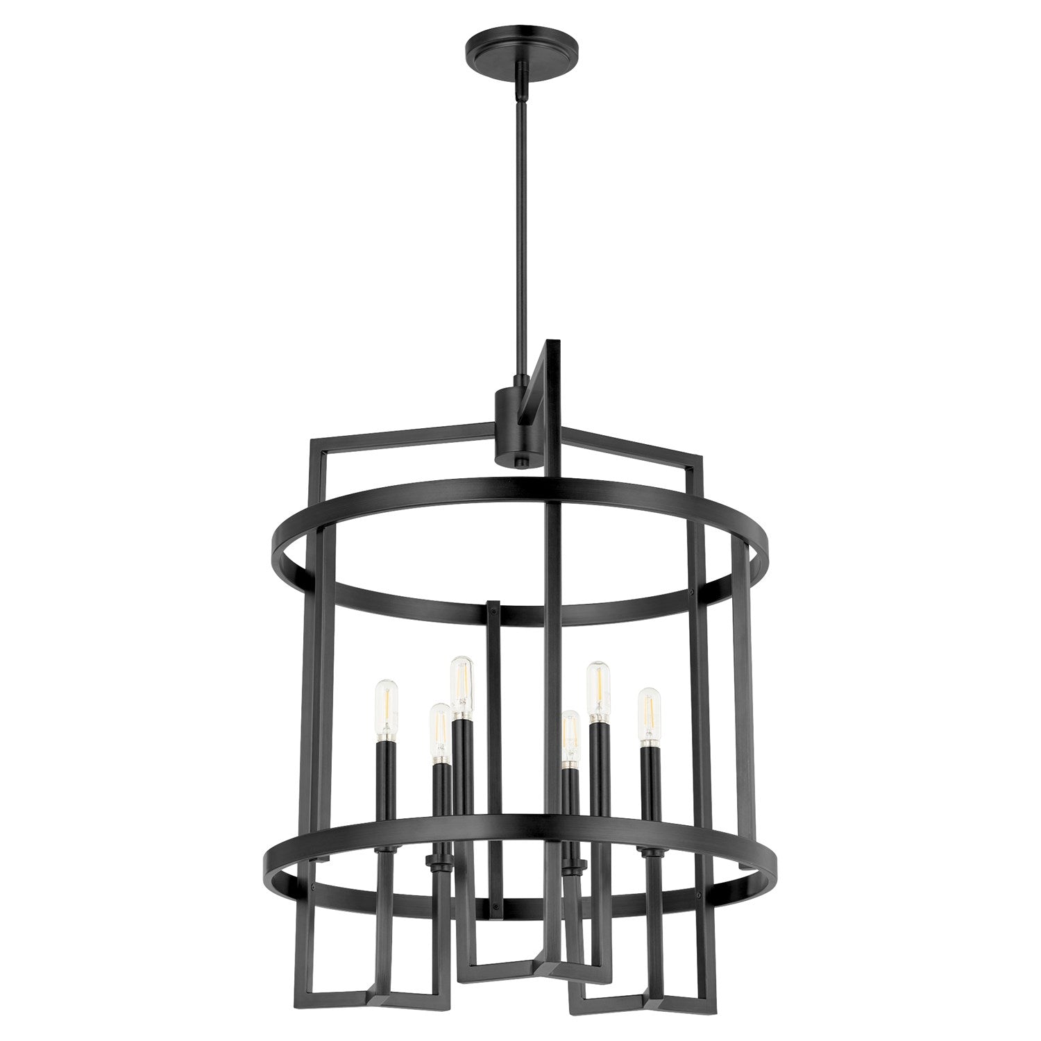 Merrick 6Lt Entry- Matte Black by Quorum