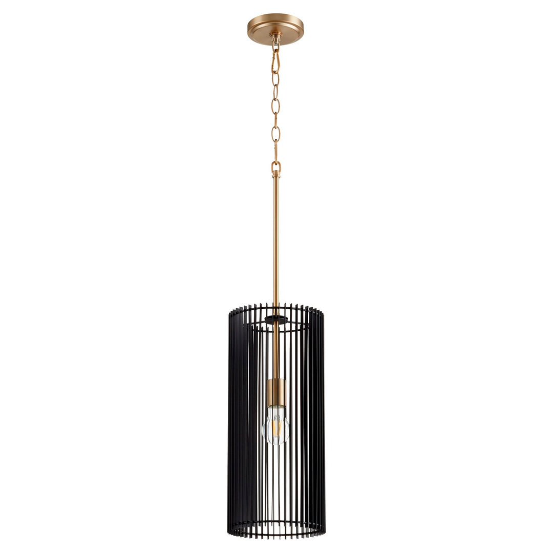 Finura 18" Pendantd - Aged Brass by Quorum