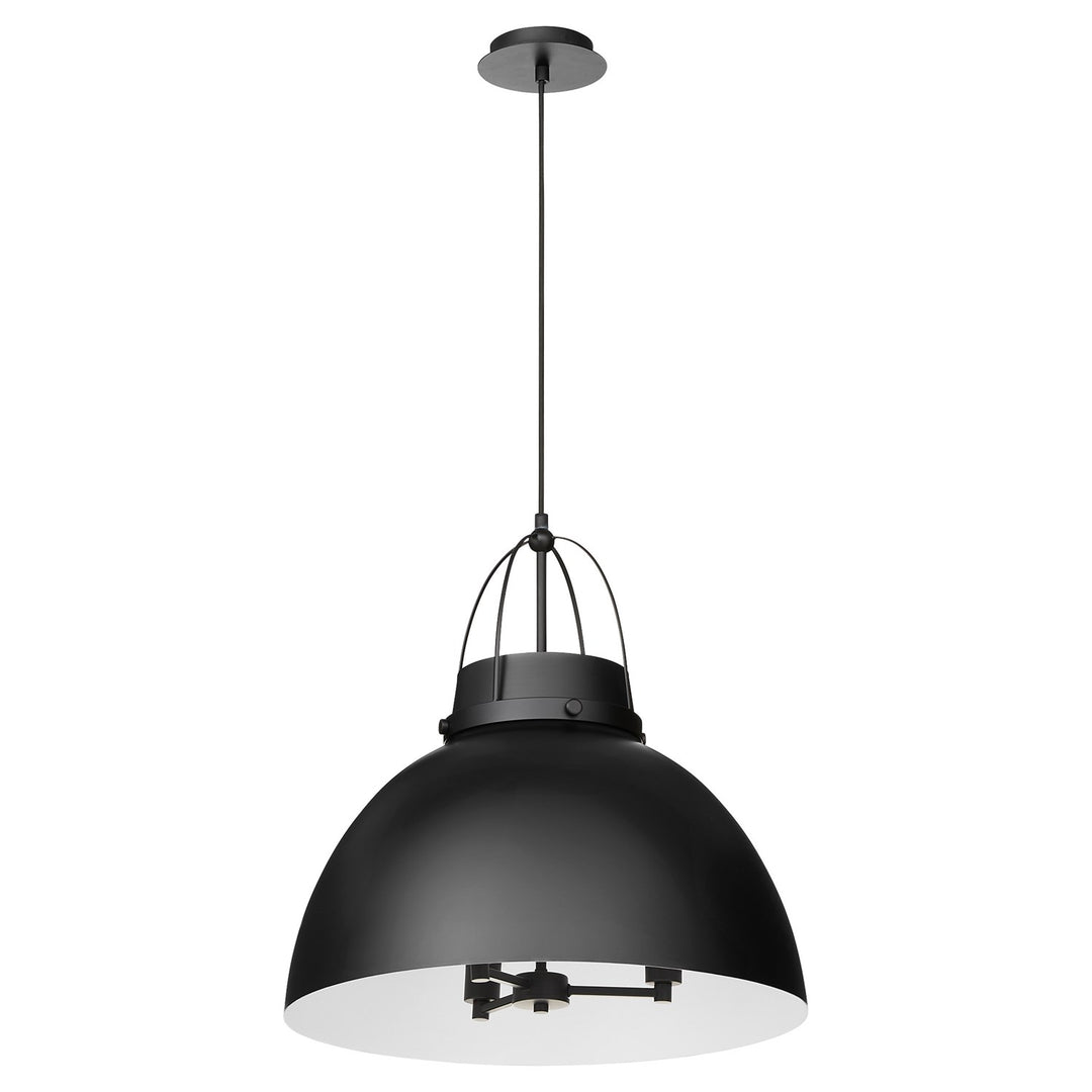 Pruitt 21Ó 3Lt Pendantdant Ð Matte Black by Quorum
