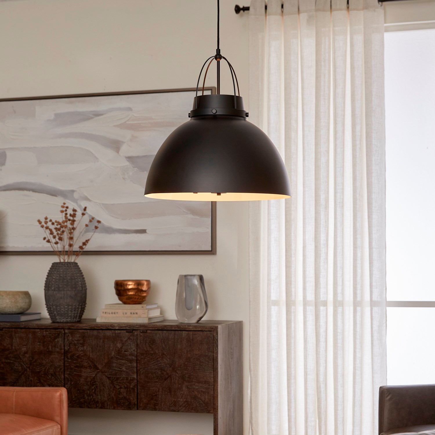 Pruitt 21Ó 3Lt Pendantdant Ð Matte Black