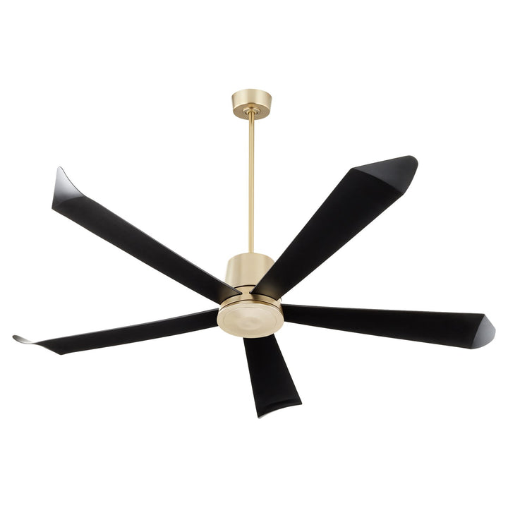 Rova 72" Wifi Fan - Aged Brass by Quorum