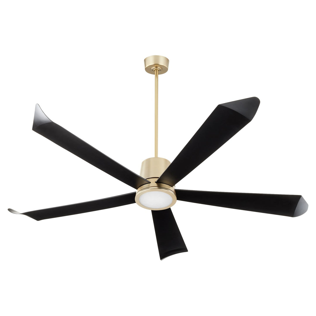 Rova 72" Wifi Fan - Aged Brass