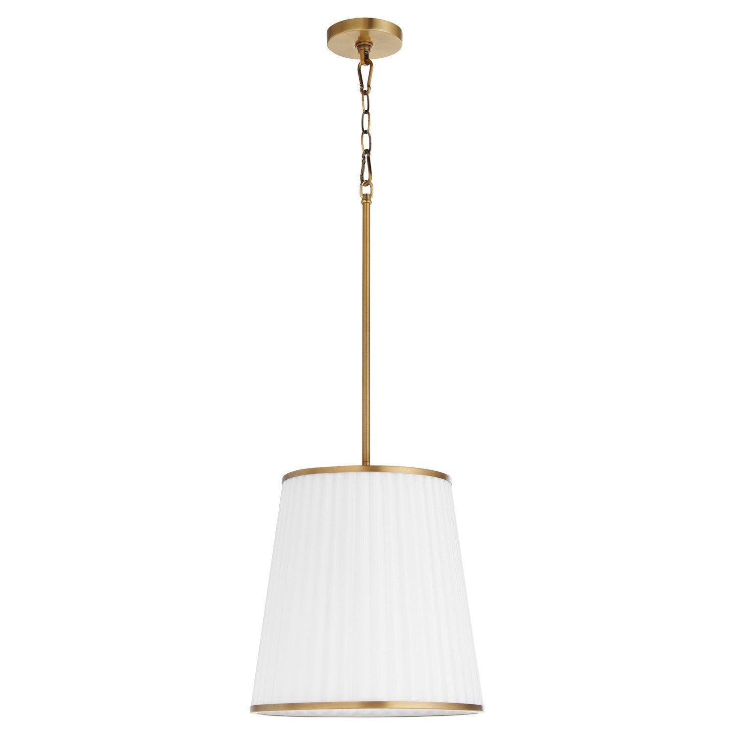 Marlon 3Lt Pendantdant - Brushed Brass by Quorum