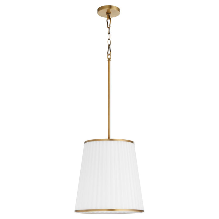 Marlon 3Lt Pendantdant - Brushed Brass by Quorum