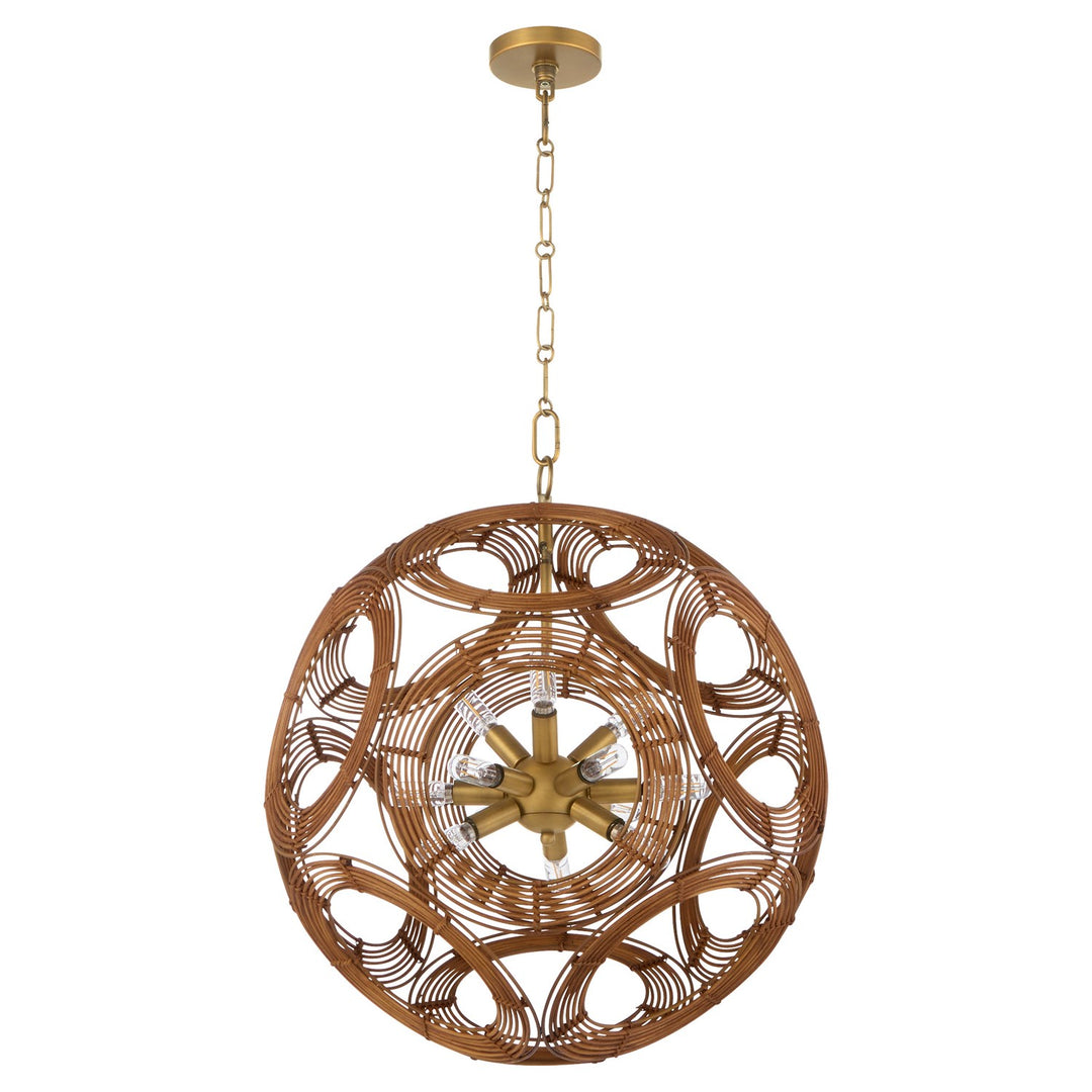 Kalio 12Lt Pendantdant - Brushed Brass