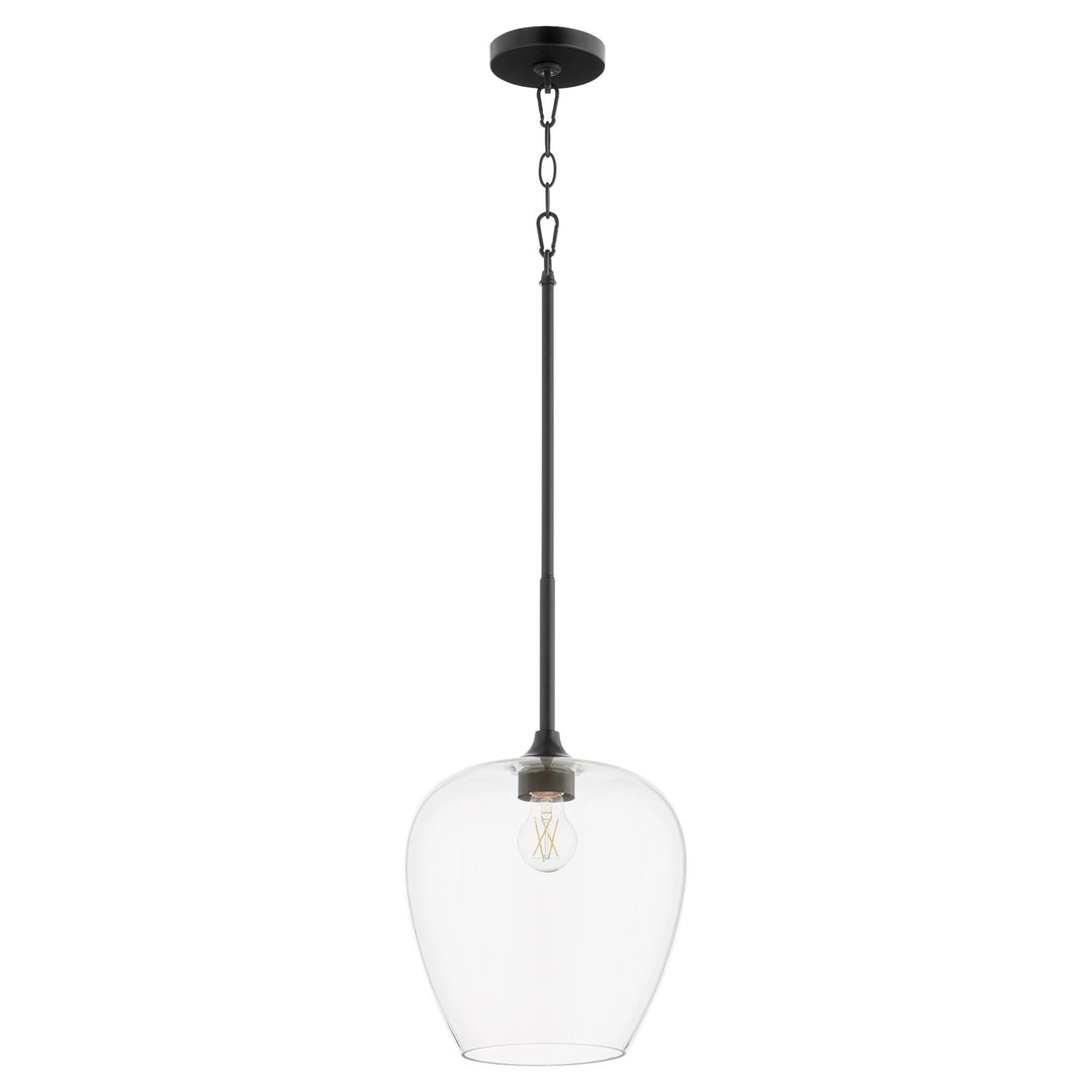 Veno 1Lt Pendantd - Matte Black by Quorum