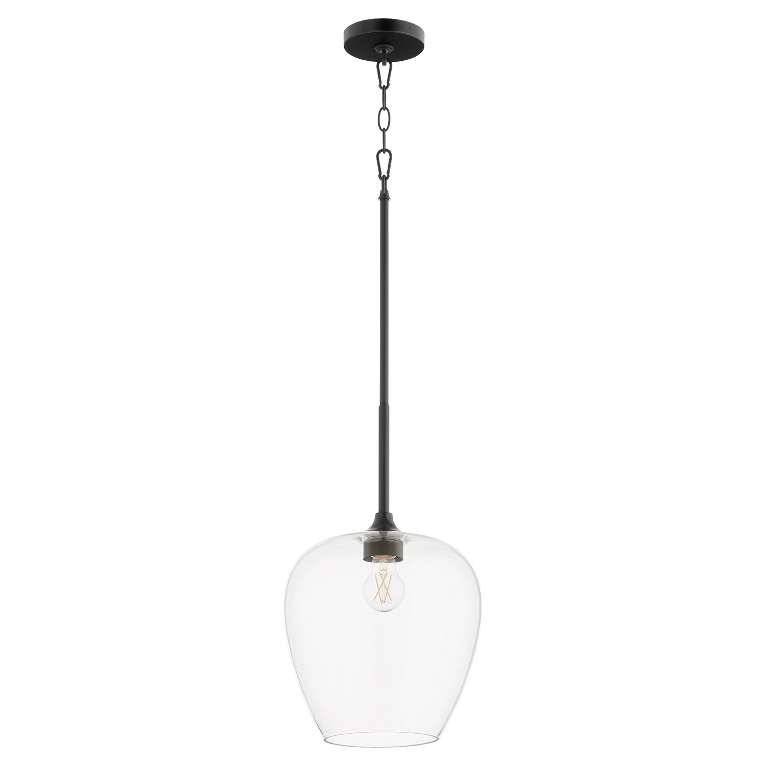 Veno 1Lt Pendantd - Matte Black by Quorum