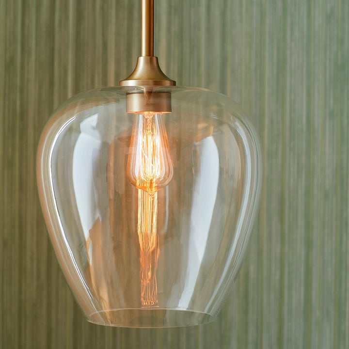 Veno 1Lt Pendantd - Aged Brass