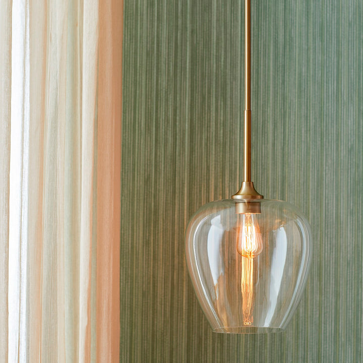 Veno 1Lt Pendantd - Aged Brass