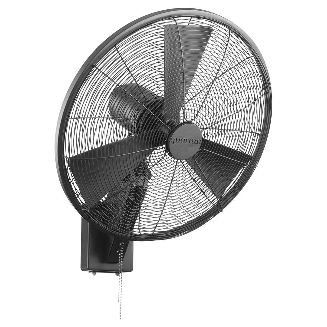 Impulse 20" Wall Fan - Matte Black by Quorum