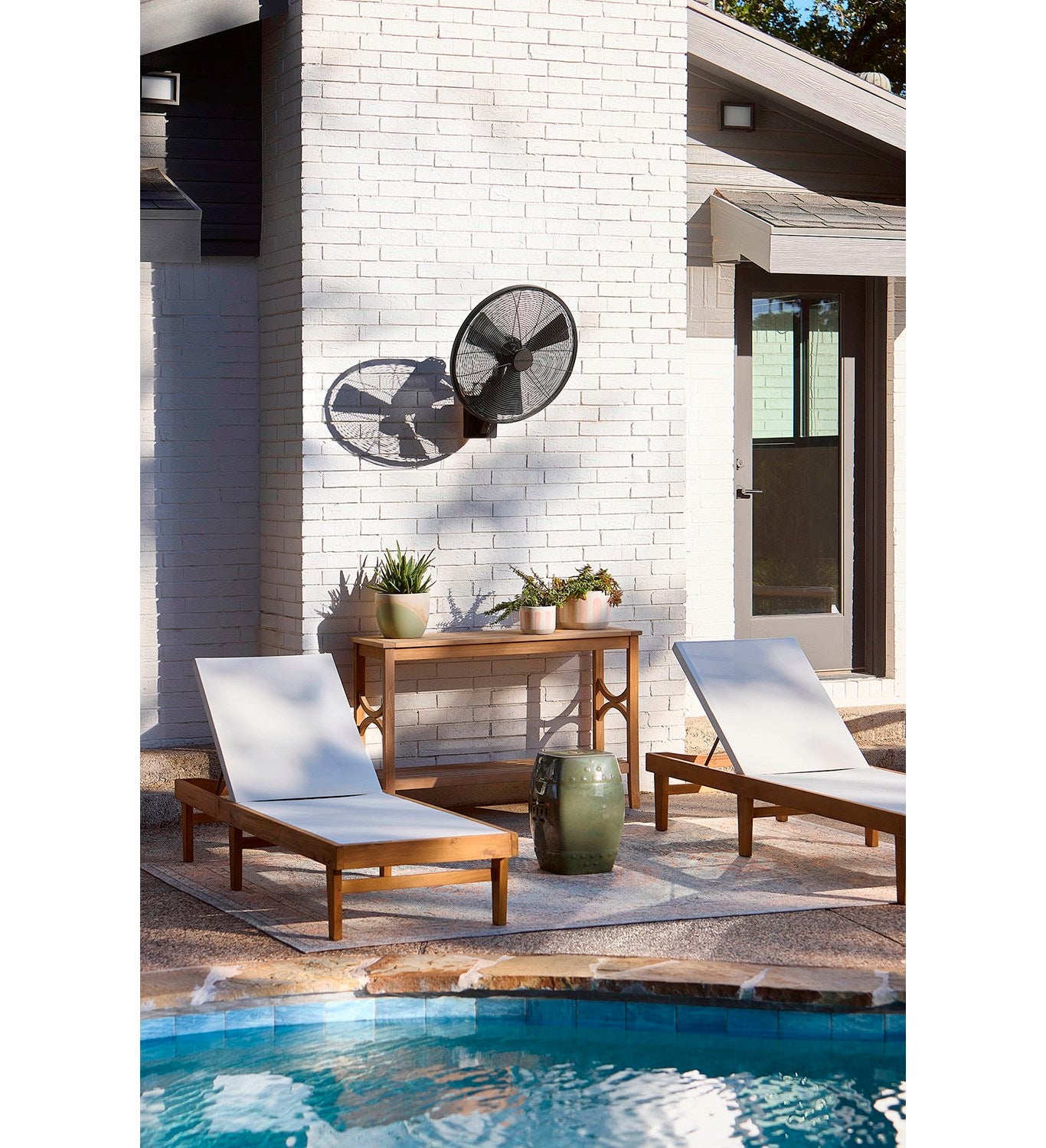 Impulse 20" Wall Fan - Matte Black