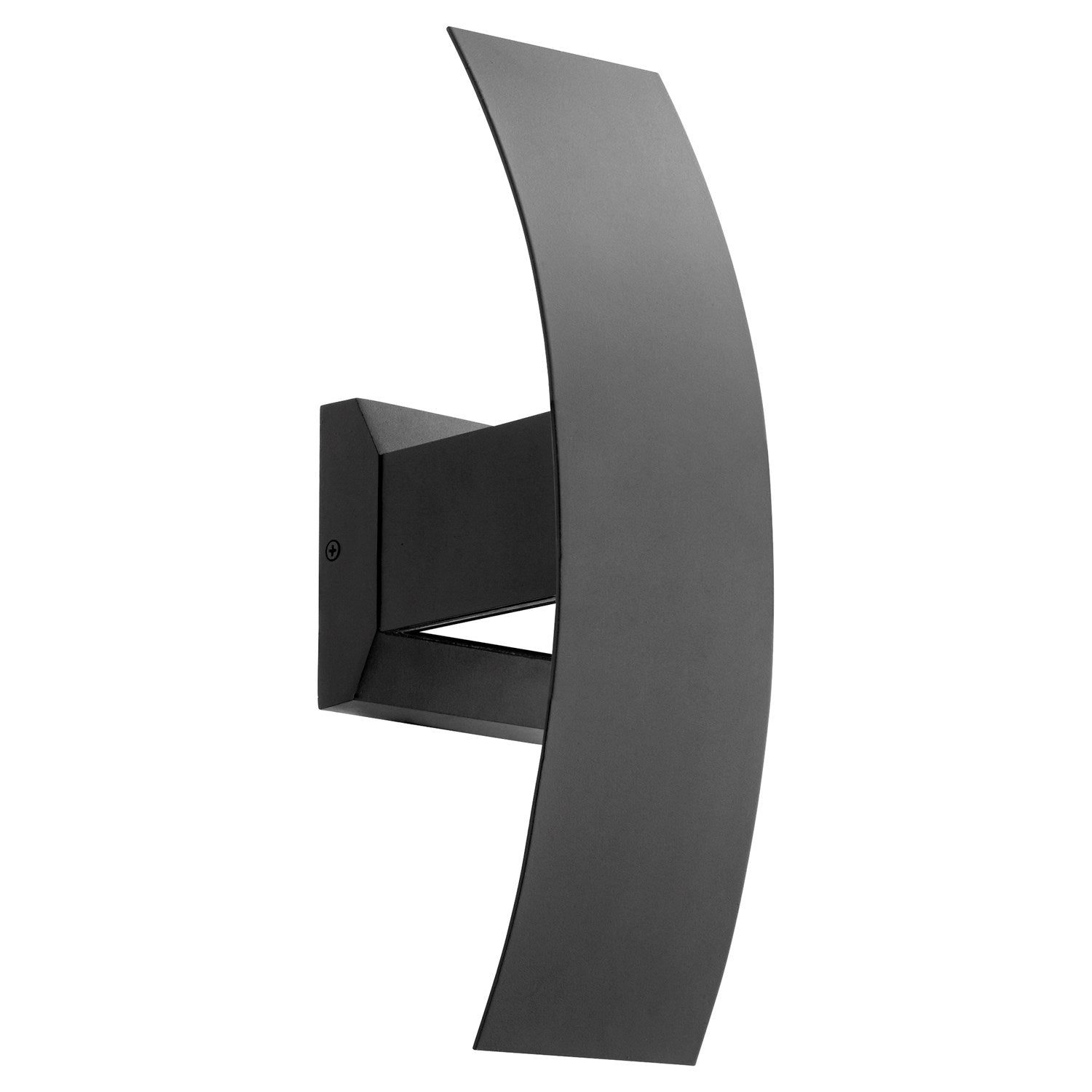 Curvo 15" Led Sconce -Textured Black by Quorum