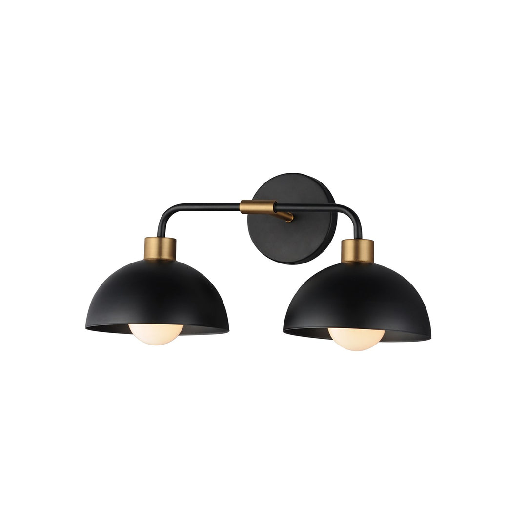 Thelonious 2-Light Wall Sconce by Maxim