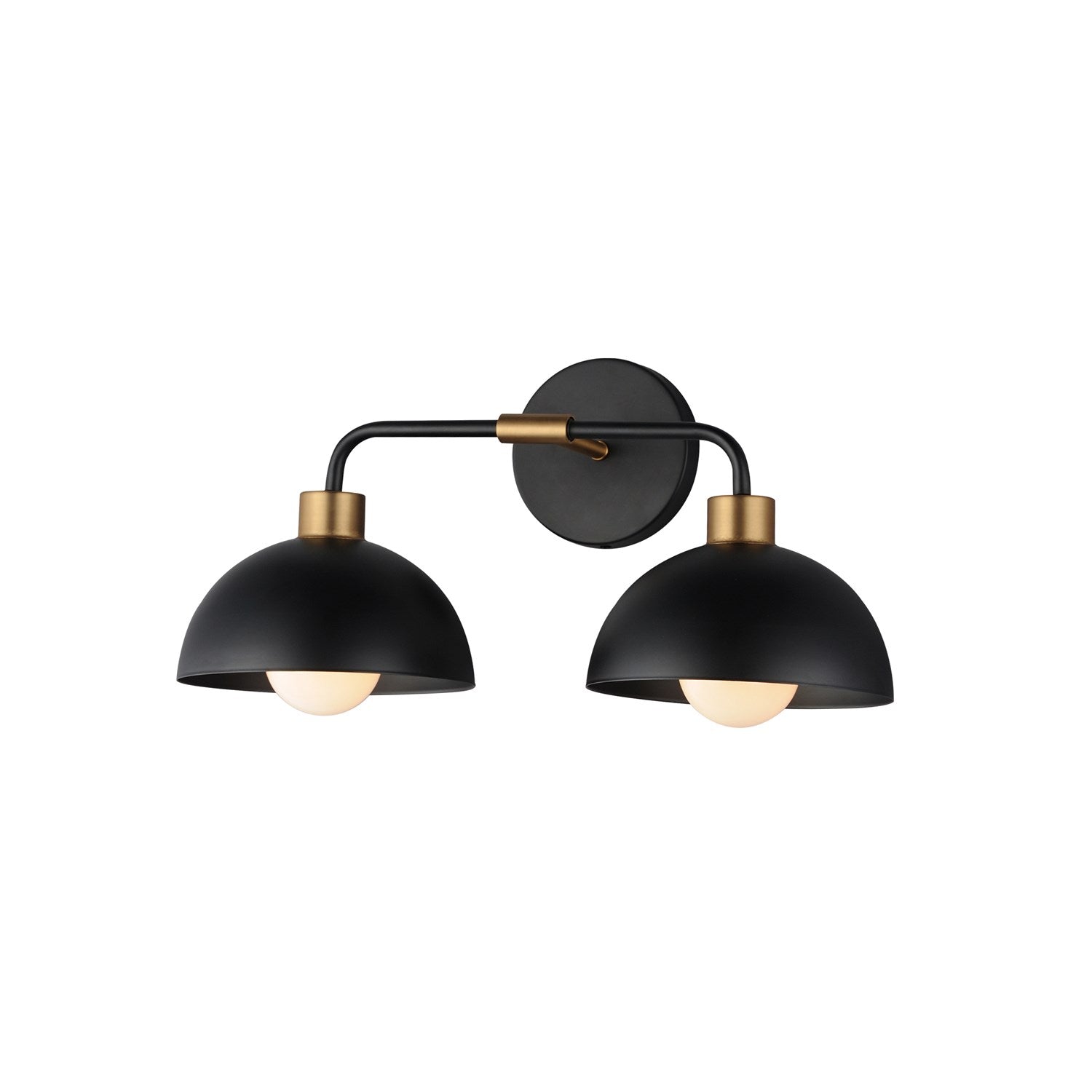 Thelonious 2-Light Wall Sconce by Maxim