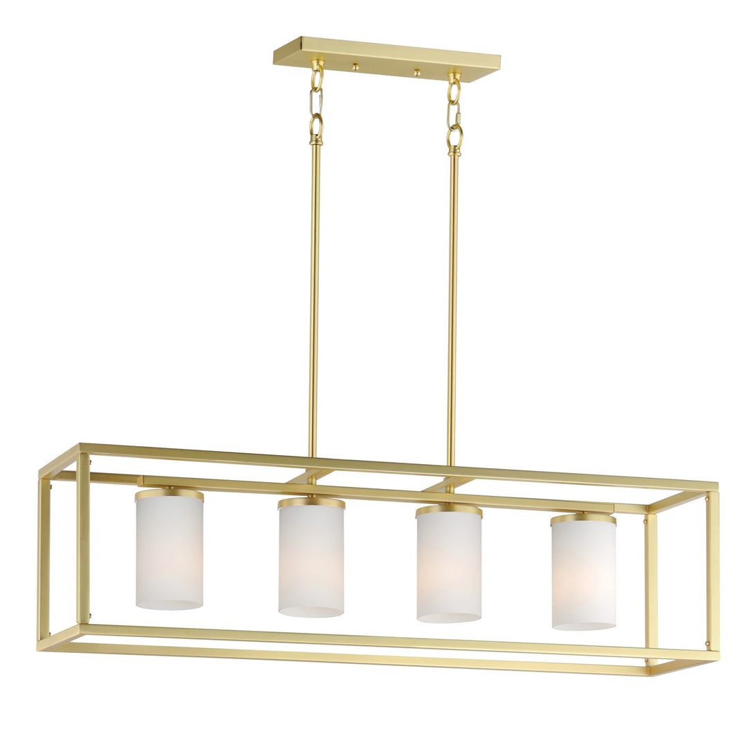 Lateral 4-Light Linear Pendant by Maxim