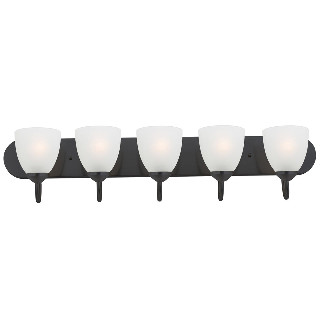 Axis 5-Light Strip Bath Vanity by Maxim